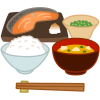 献立（焼き魚）